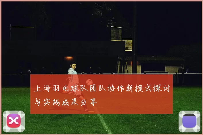 上海羽毛球队团队协作新模式探讨与实践成果分享