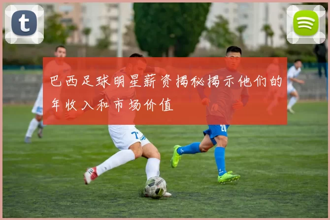 巴西足球明星薪资揭秘揭示他们的年收入和市场价值