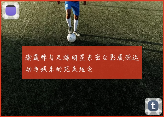 谢霆锋与足球明星亲密合影展现运动与娱乐的完美结合