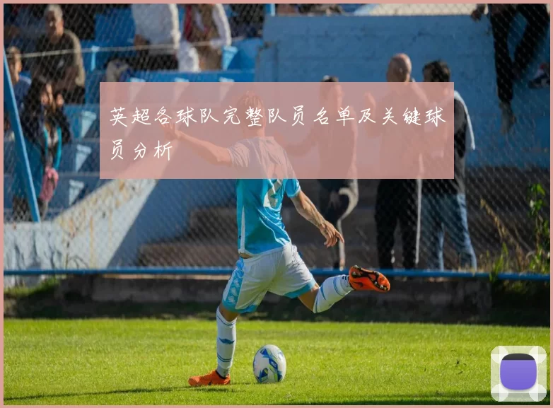 英超各球队完整队员名单及关键球员分析