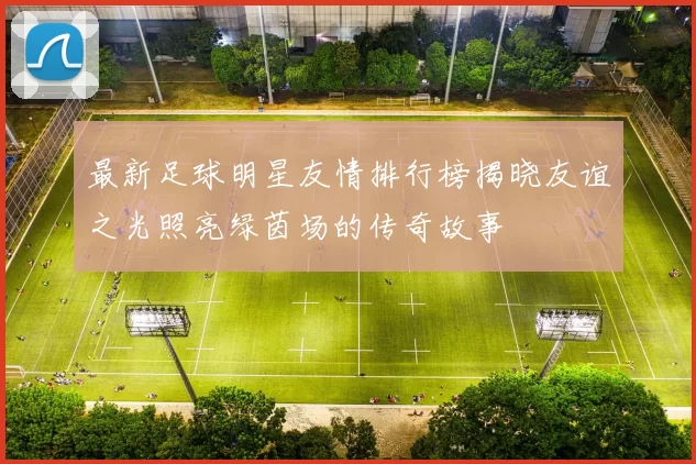 最新足球明星友情排行榜揭晓友谊之光照亮绿茵场的传奇故事
